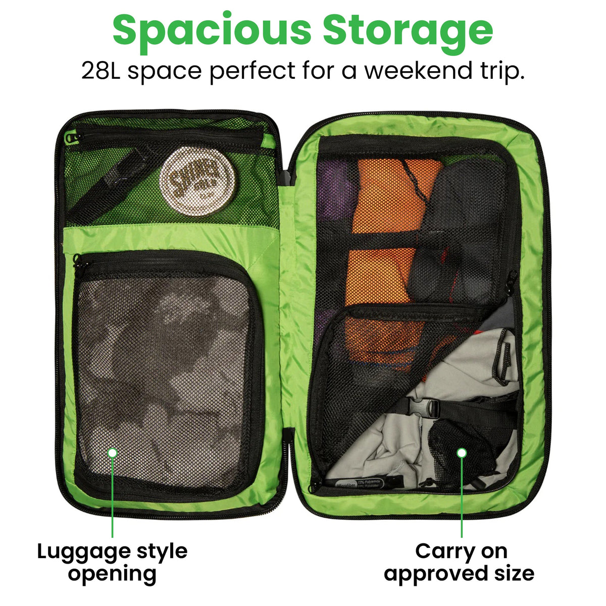 Island Hopper Travel Backpack 28L
