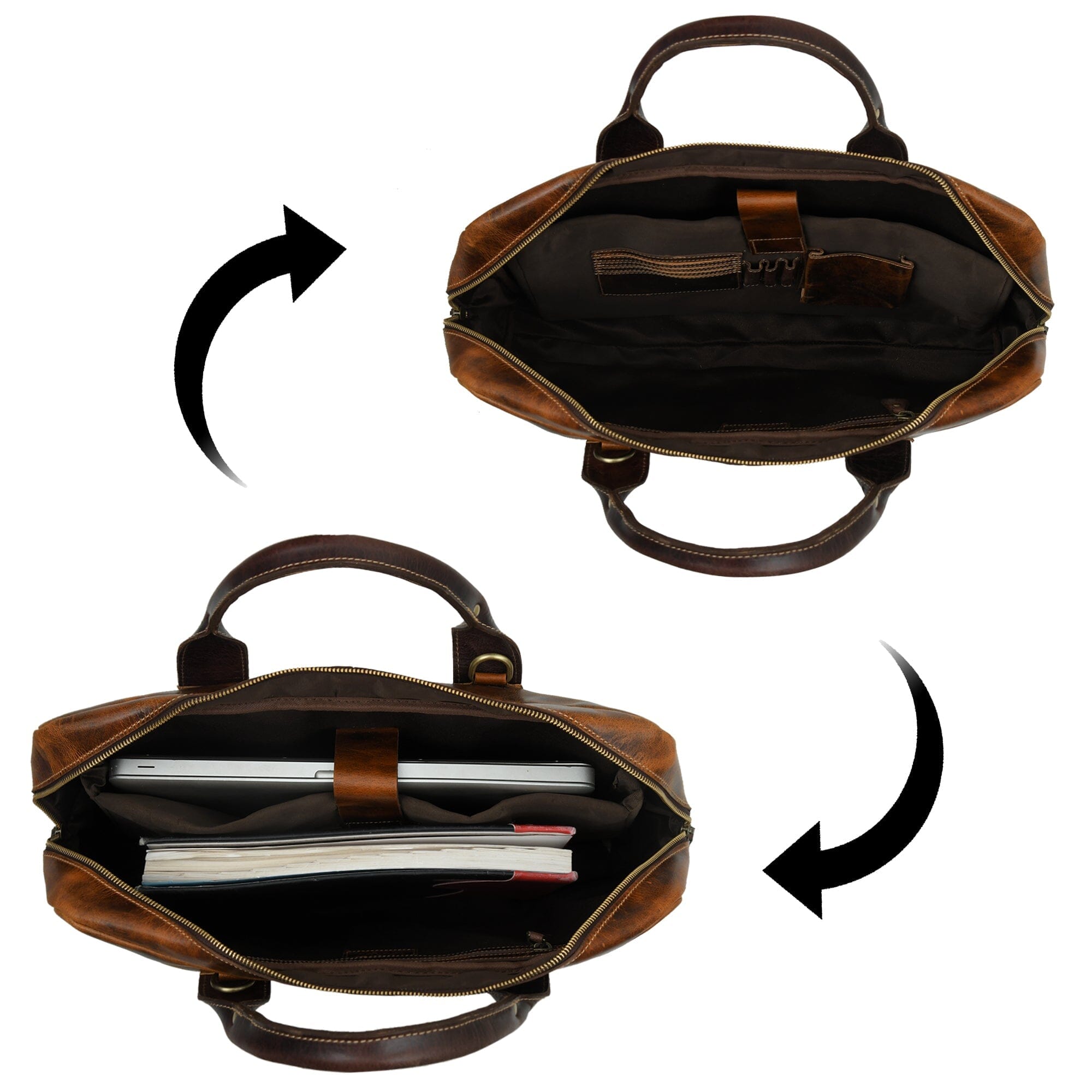 Jefferson Leather Briefcase