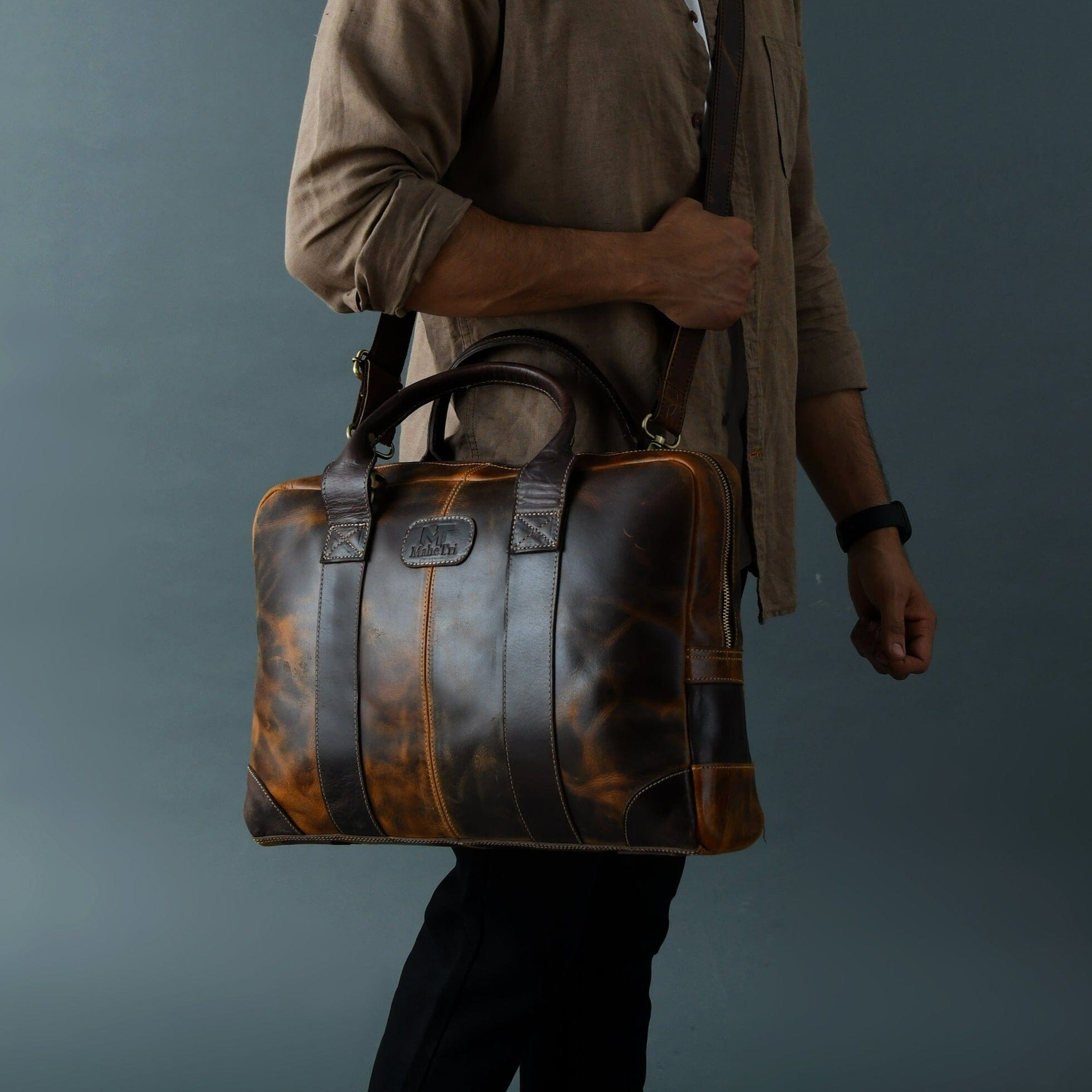 Jefferson Leather Briefcase