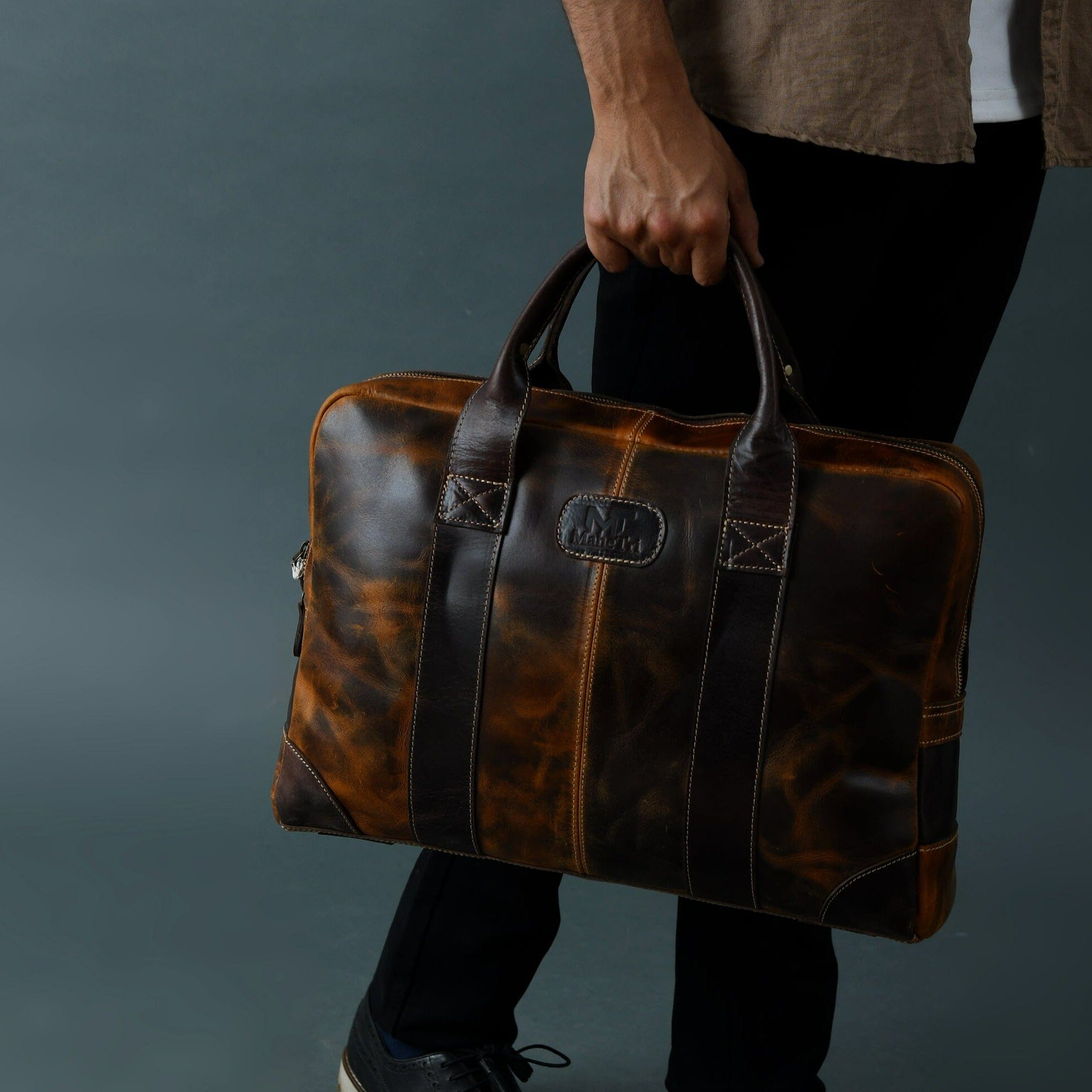 Jefferson Leather Briefcase