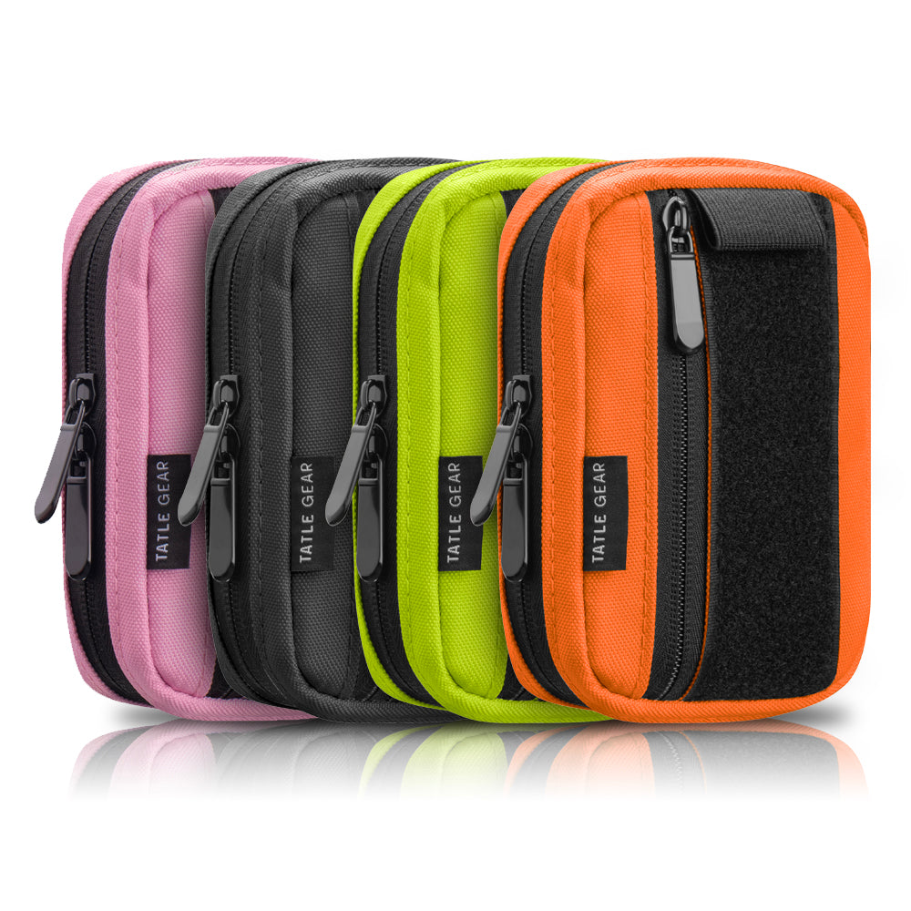 Tatle Gear D-Pack compact organizer pouch with exterior hook-and-loop panel.
