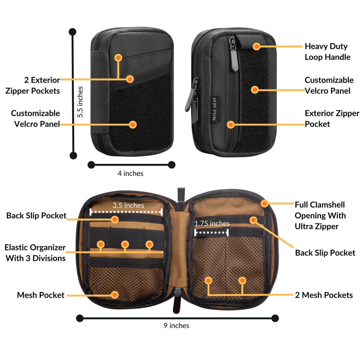 Tatle Gear D-Pack Organizer