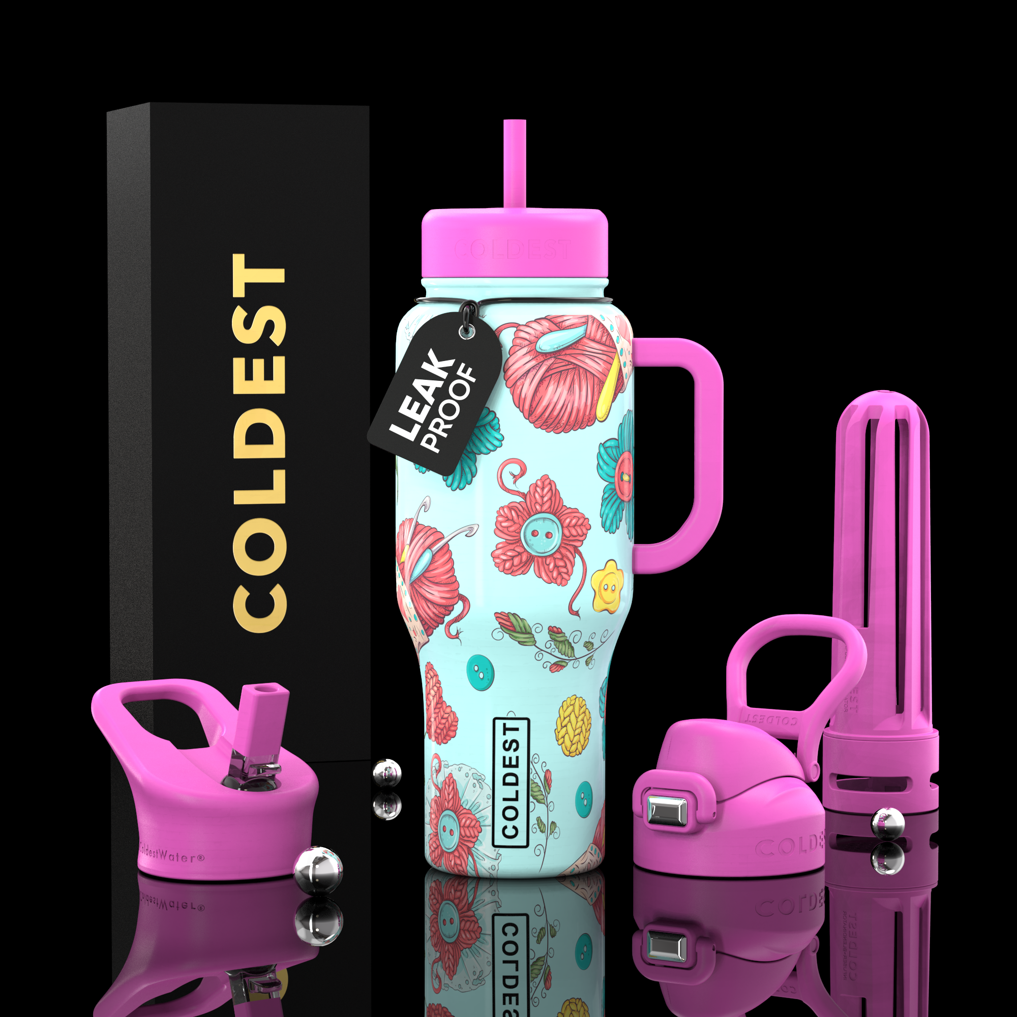 Coldest 36 oz Limitless Insulated Bottle