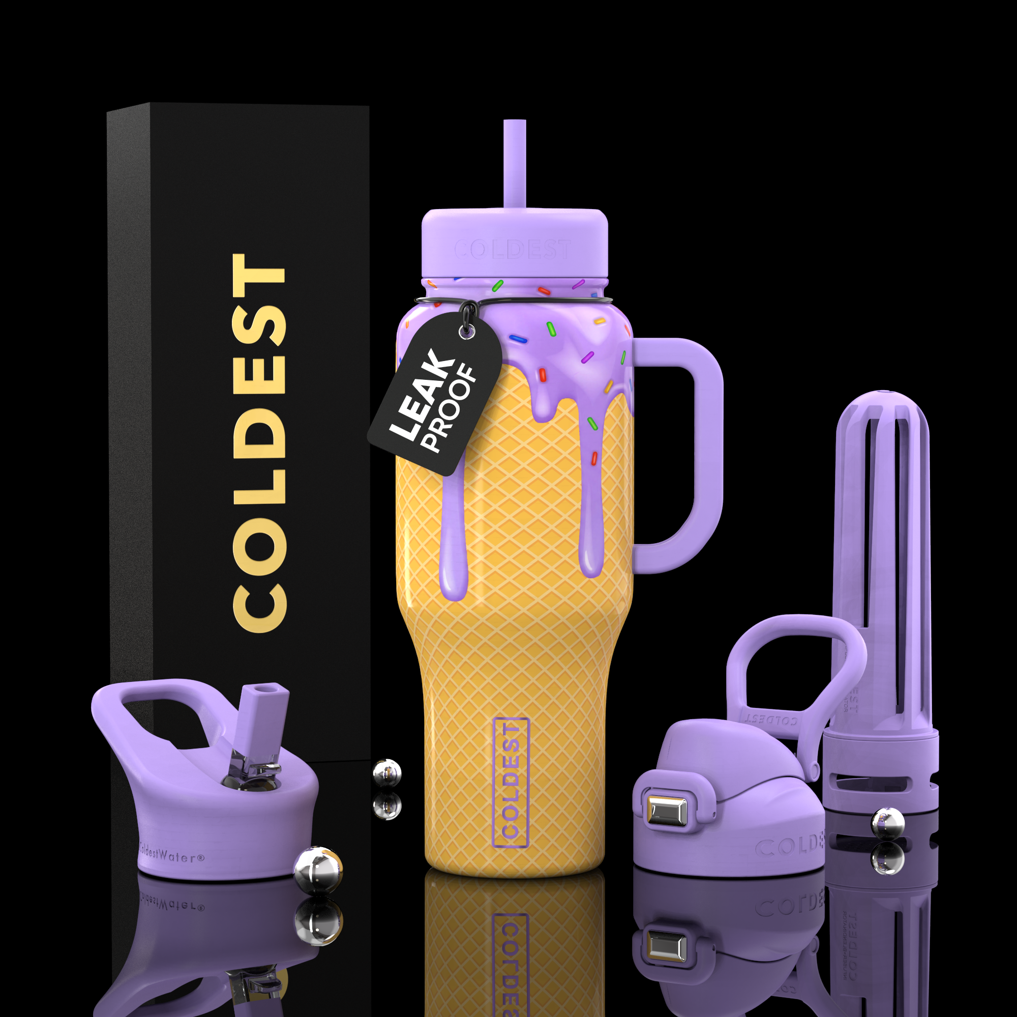 Coldest 36 oz Limitless Insulated Bottle
