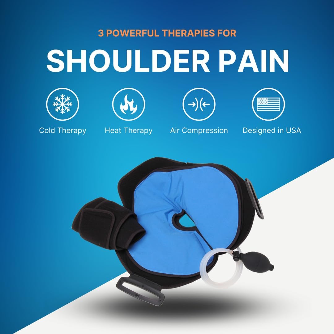 Gel Ice Shoulder Brace with Hot/Cold Compression