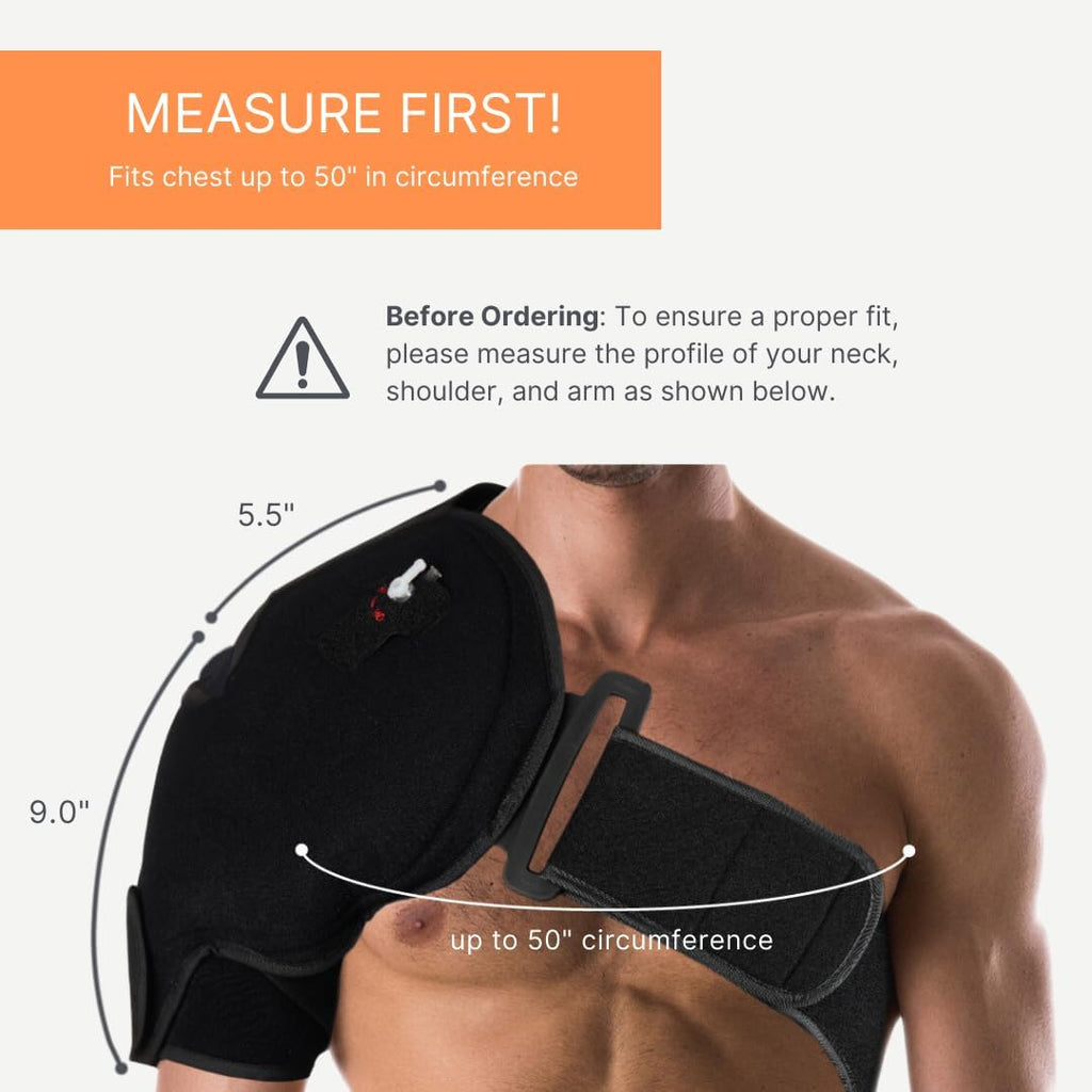Gel Ice Shoulder Brace with Hot/Cold Compression