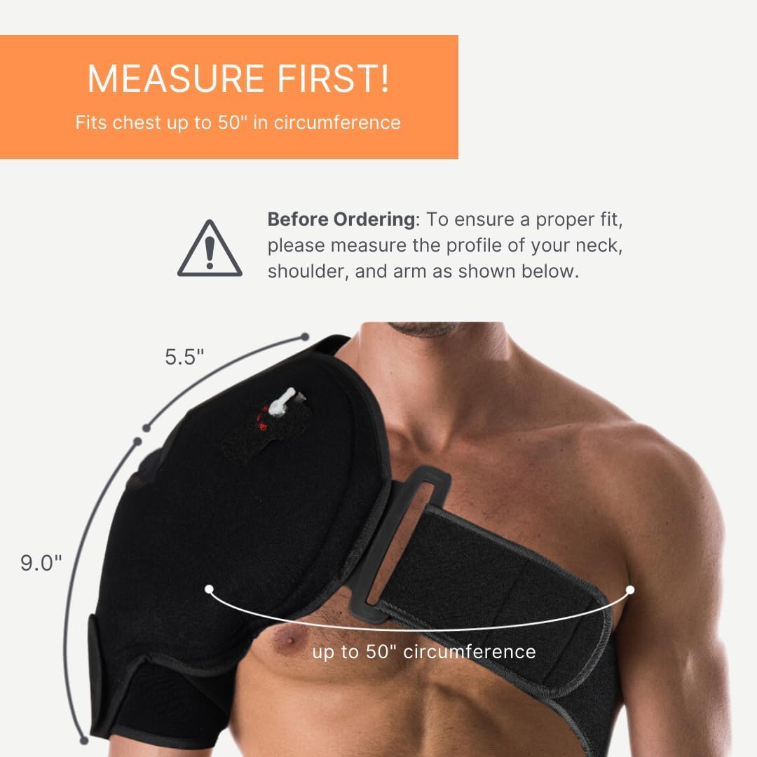 Gel Ice Shoulder Brace with Hot/Cold Compression