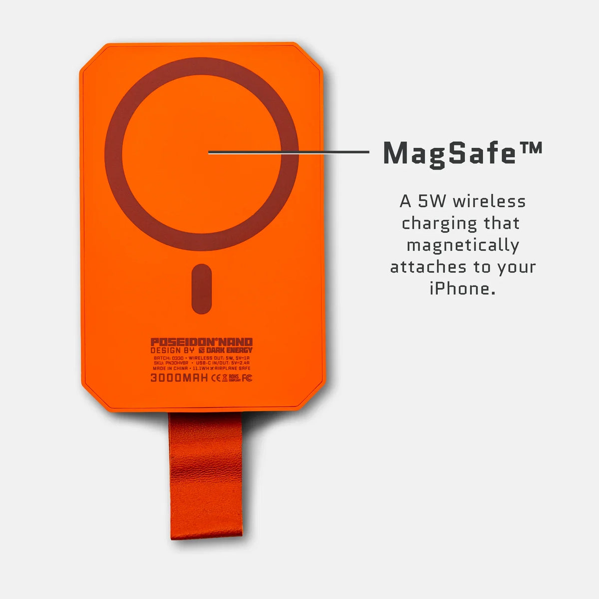 Dark Energy Poseidon Nano Magnetic Power Bank