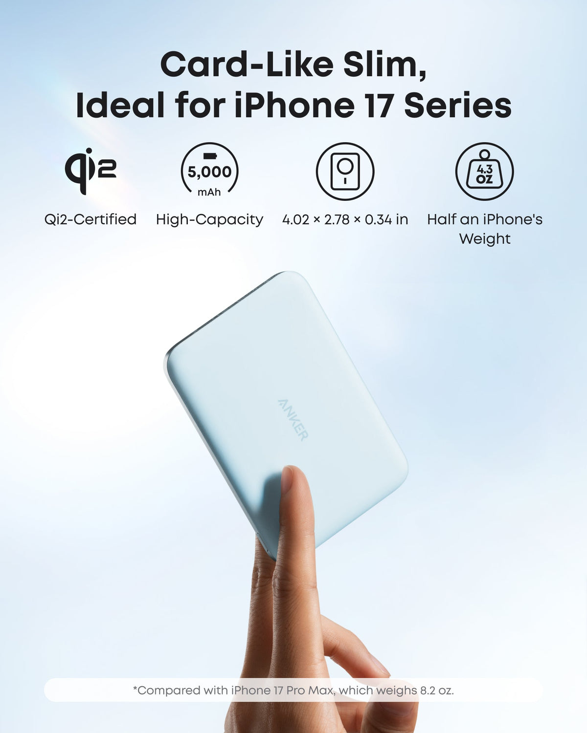 Anker Nano 5K Magnetic Power Bank