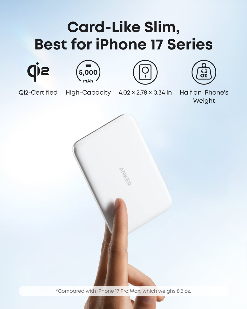 Anker Nano 5K Magnetic Power Bank