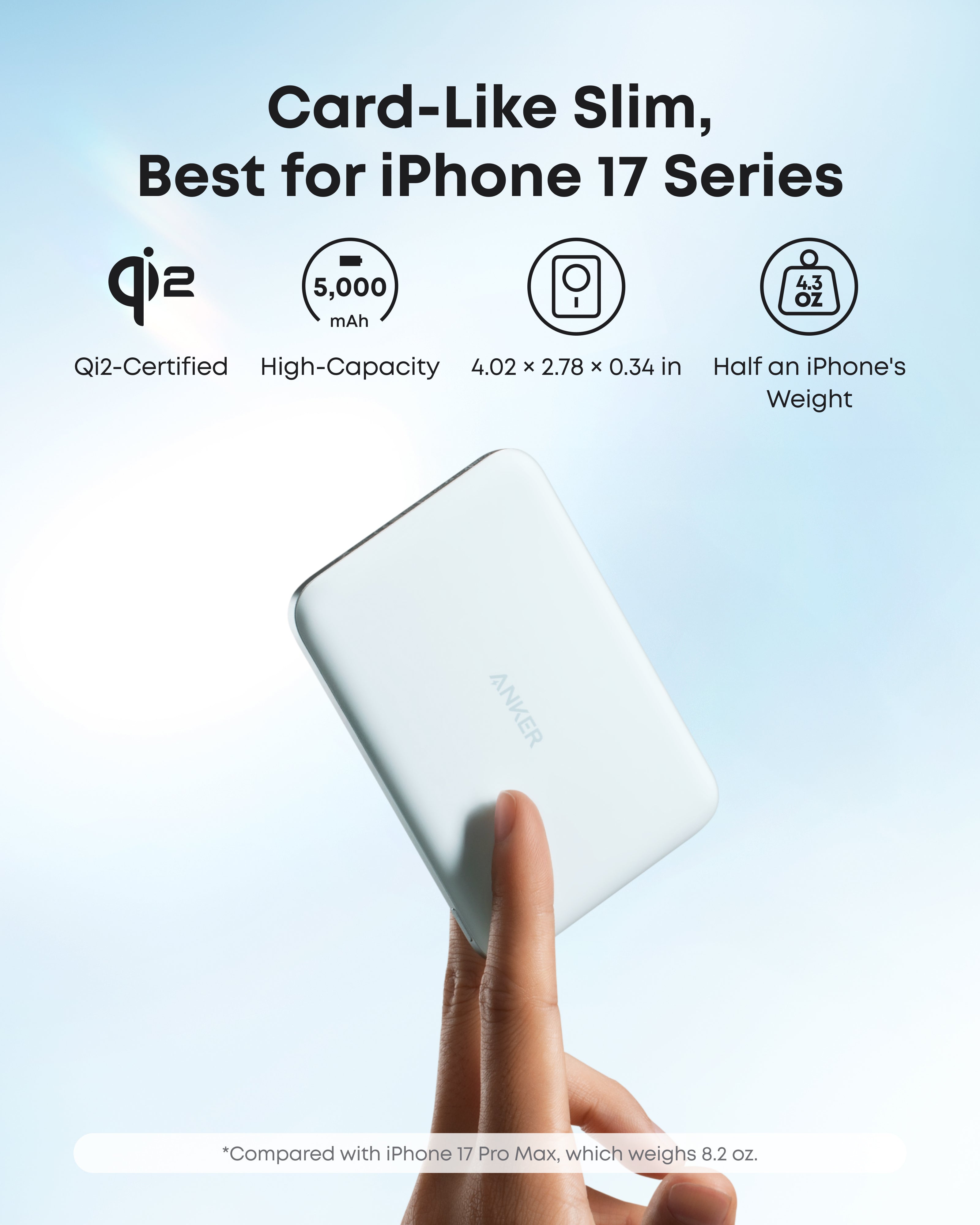 Anker Nano 5K Magnetic Power Bank