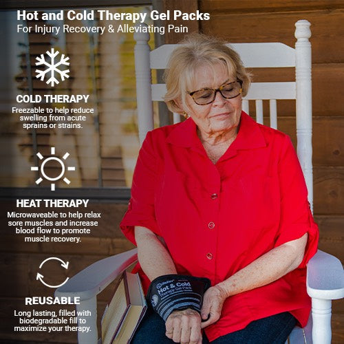 iReliev Reusable Hot & Cold Therapy Gel Pack