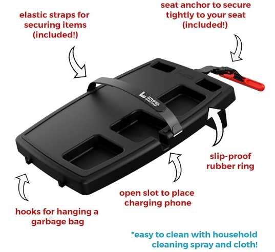 Car Tray and XL Drink Holder Bundle