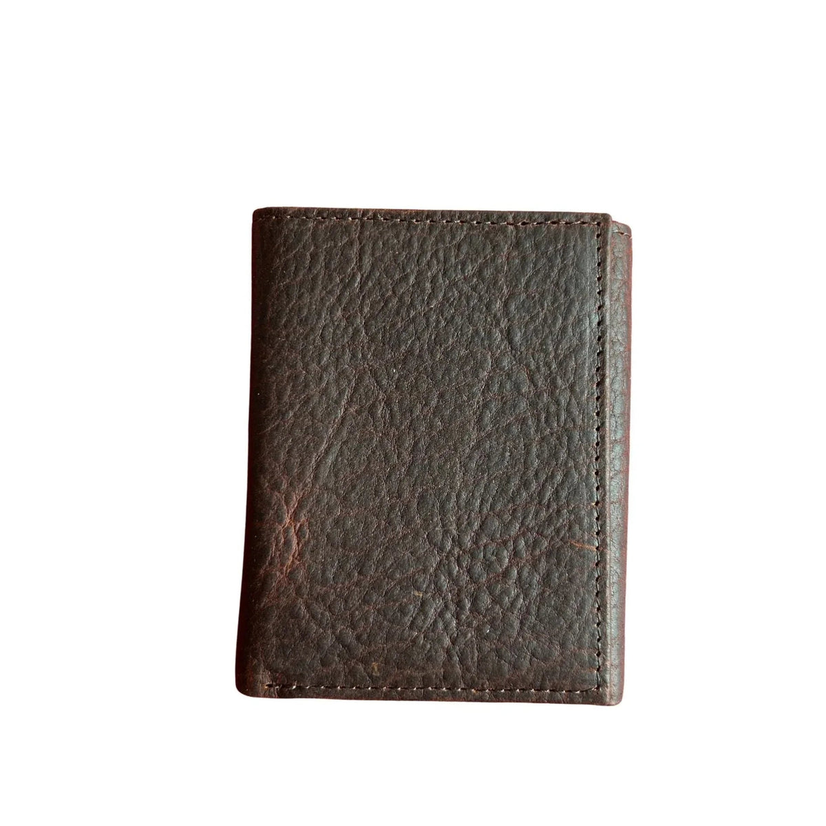Bison Leather Trifold Wallet
