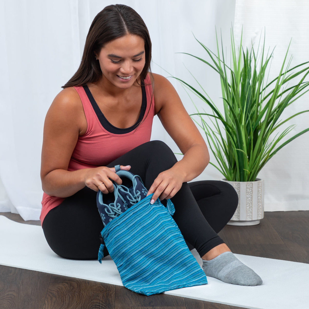Drawstring Travel Shoe Bag