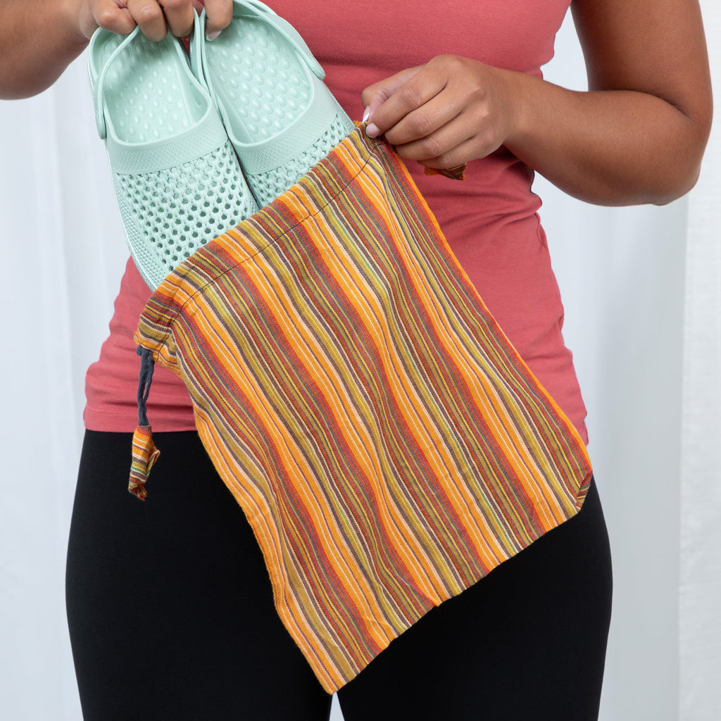 Drawstring Travel Shoe Bag