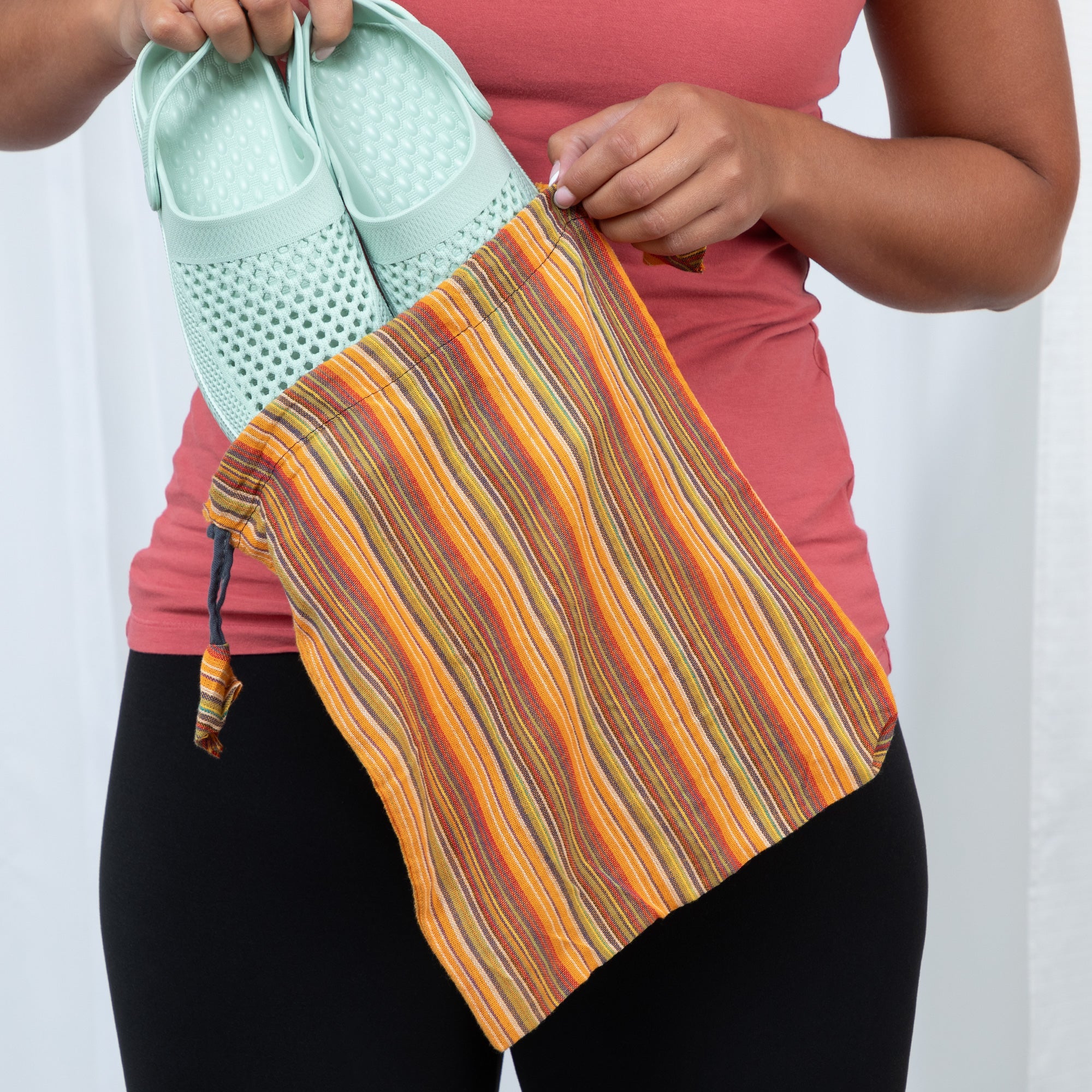 Drawstring Travel Shoe Bag