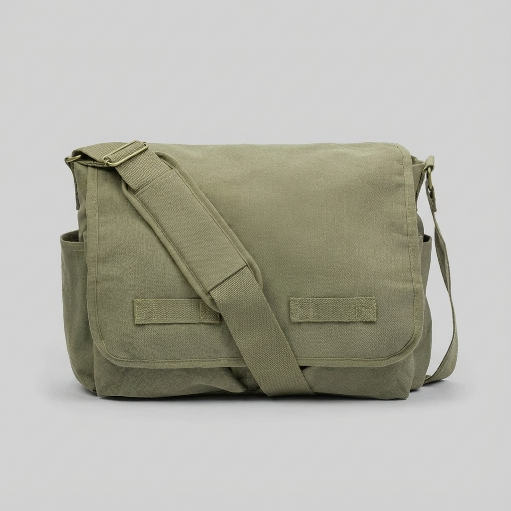 Canvas Messenger Bag