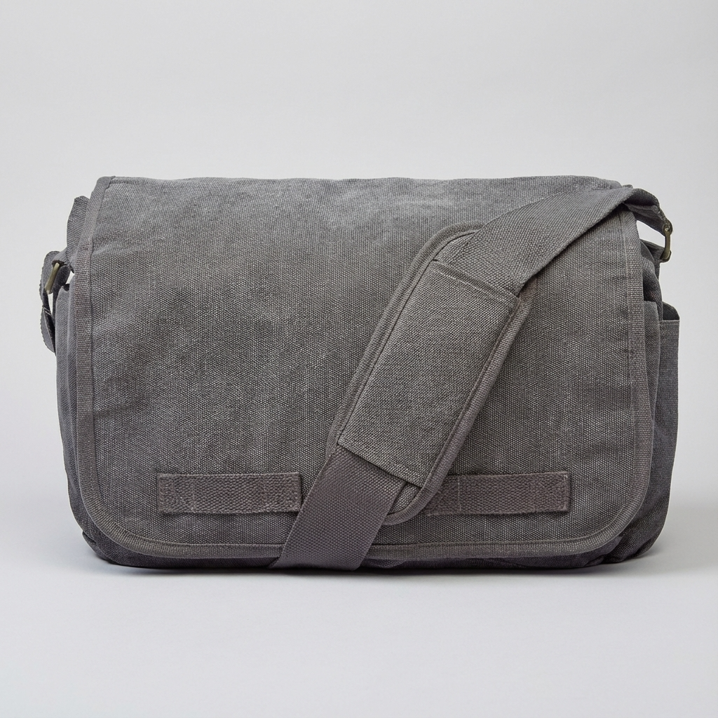 Canvas Messenger Bag