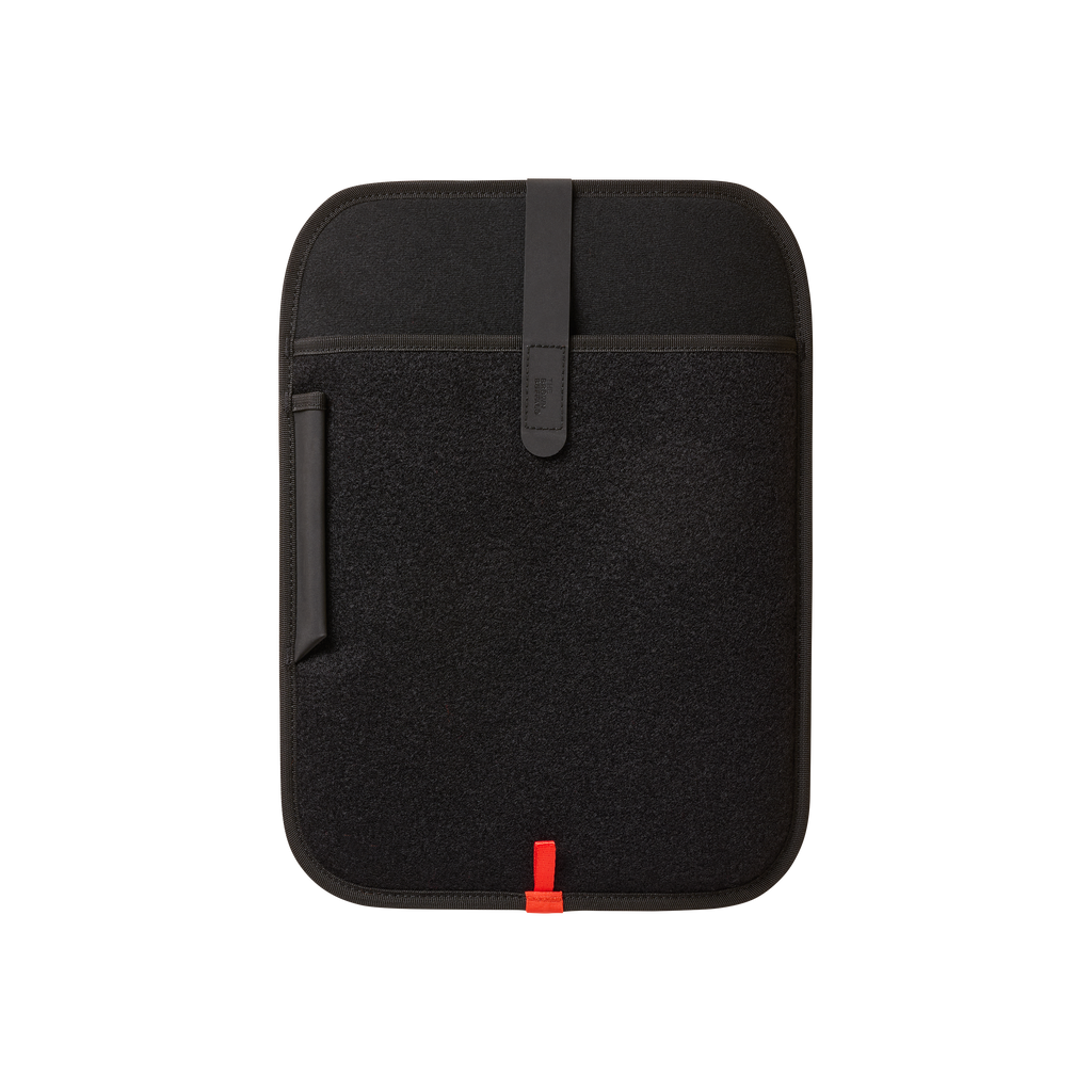 The Brown Buffalo black laptop sleeve