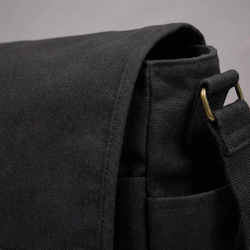 Canvas Messenger Bag