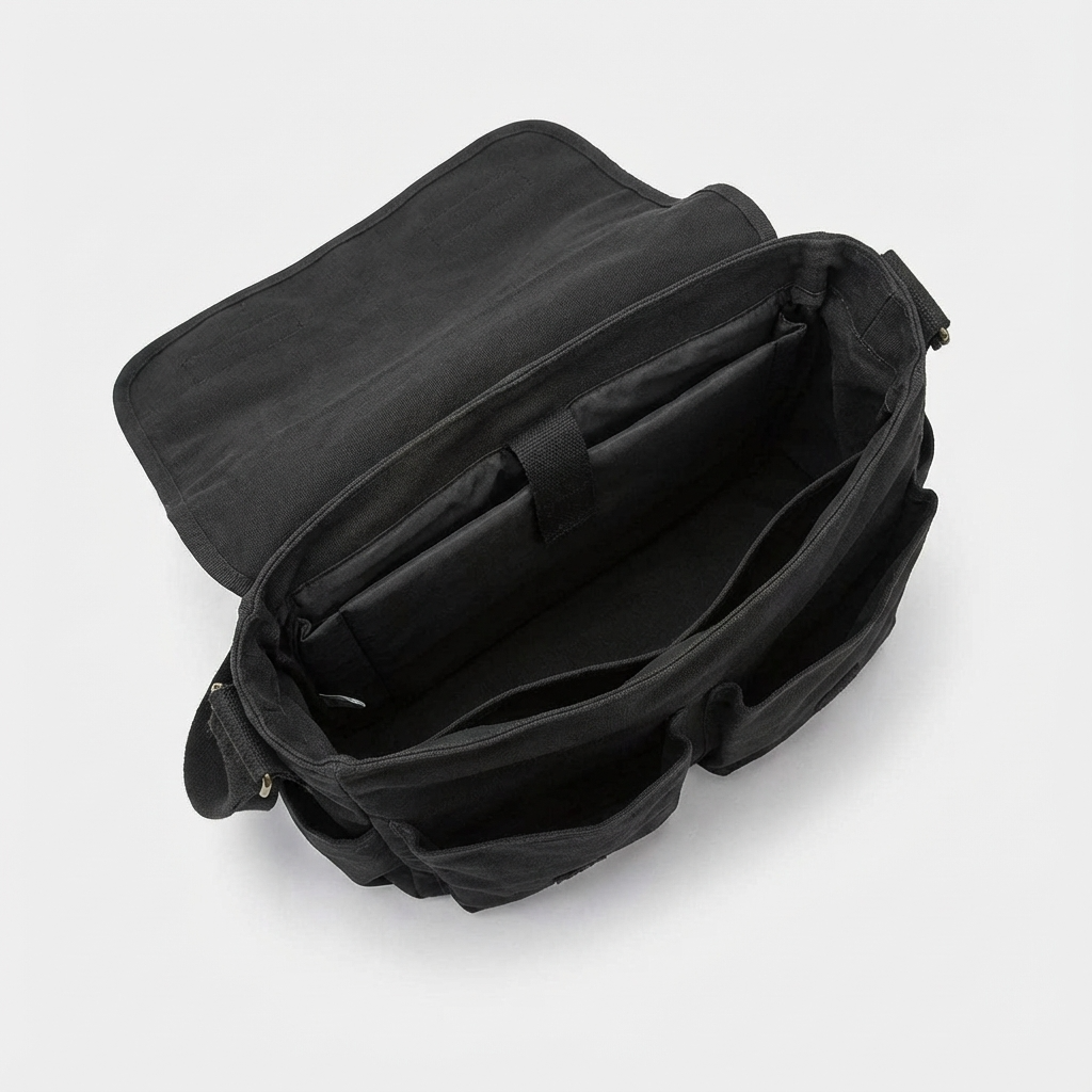 Canvas Messenger Bag