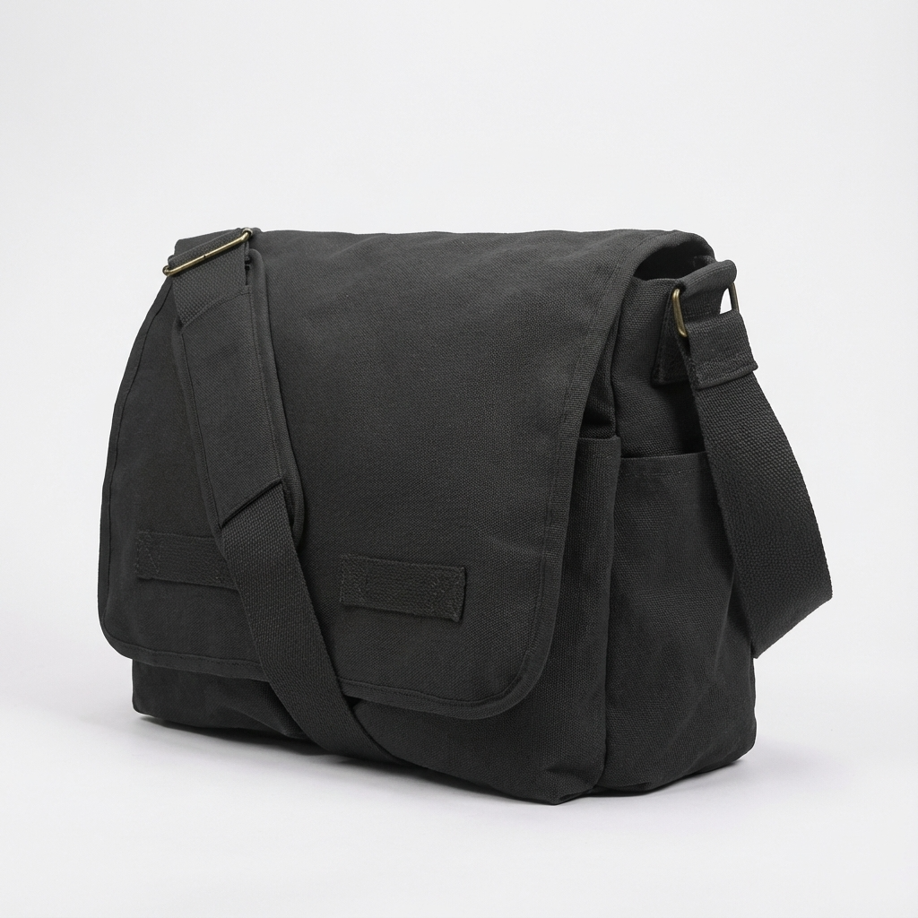 Canvas Messenger Bag