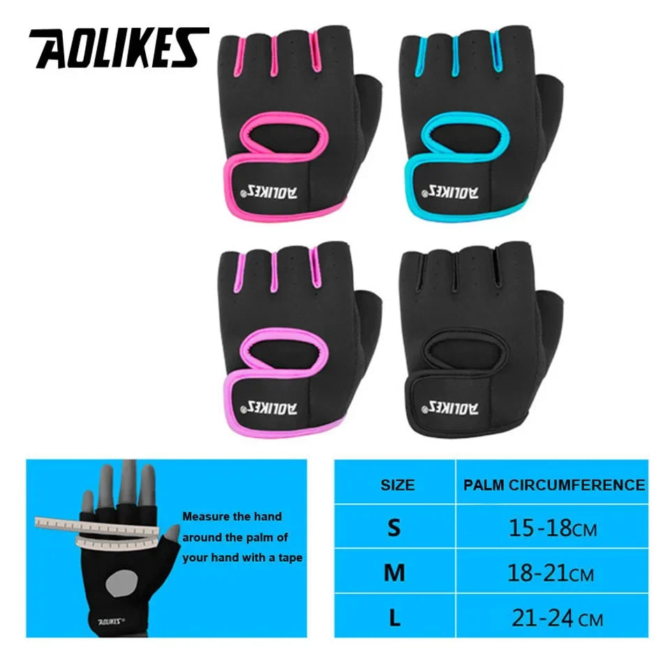 AOLIKES Breathable Workout Gloves