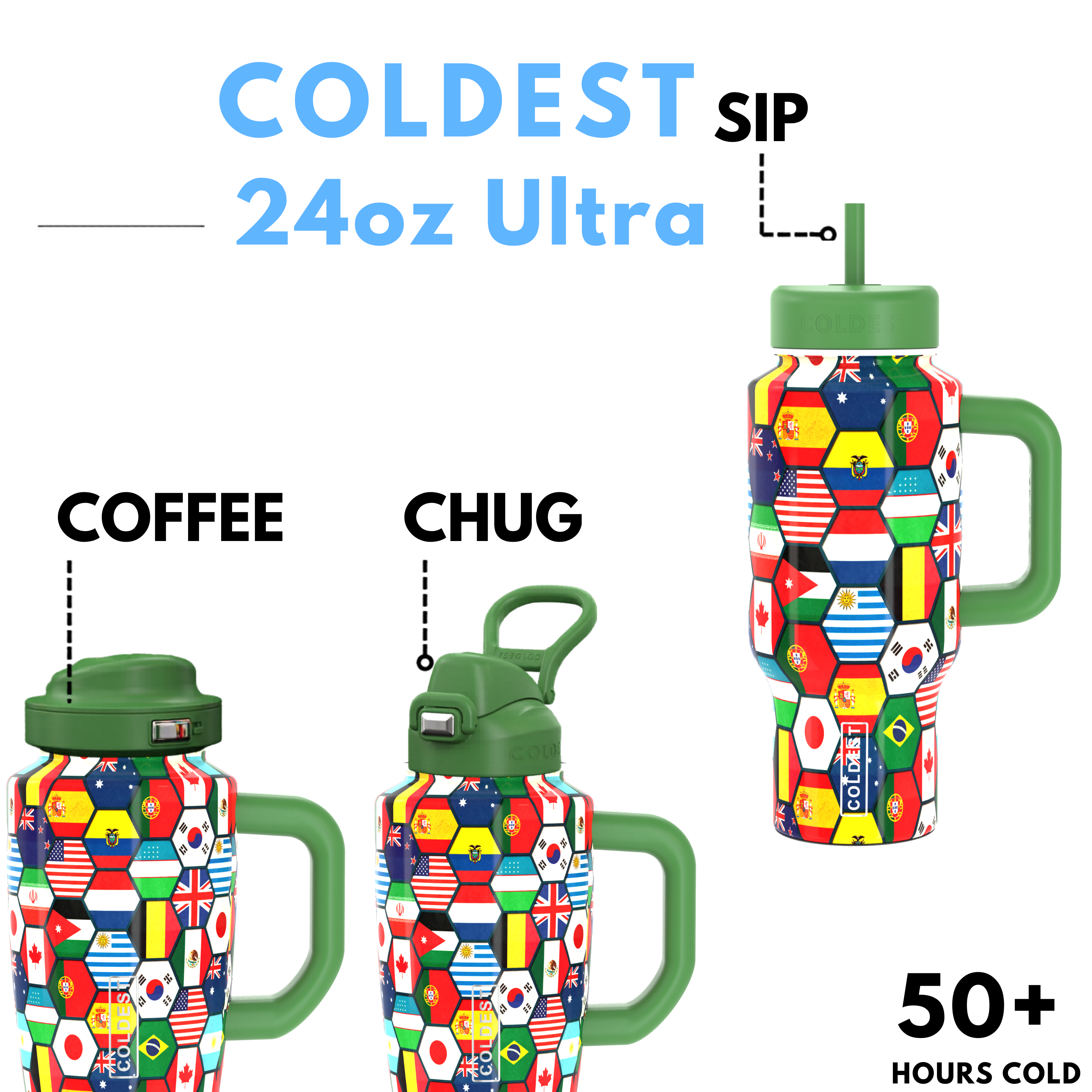 Coldest 24 oz Limitless Insulated Bottle
