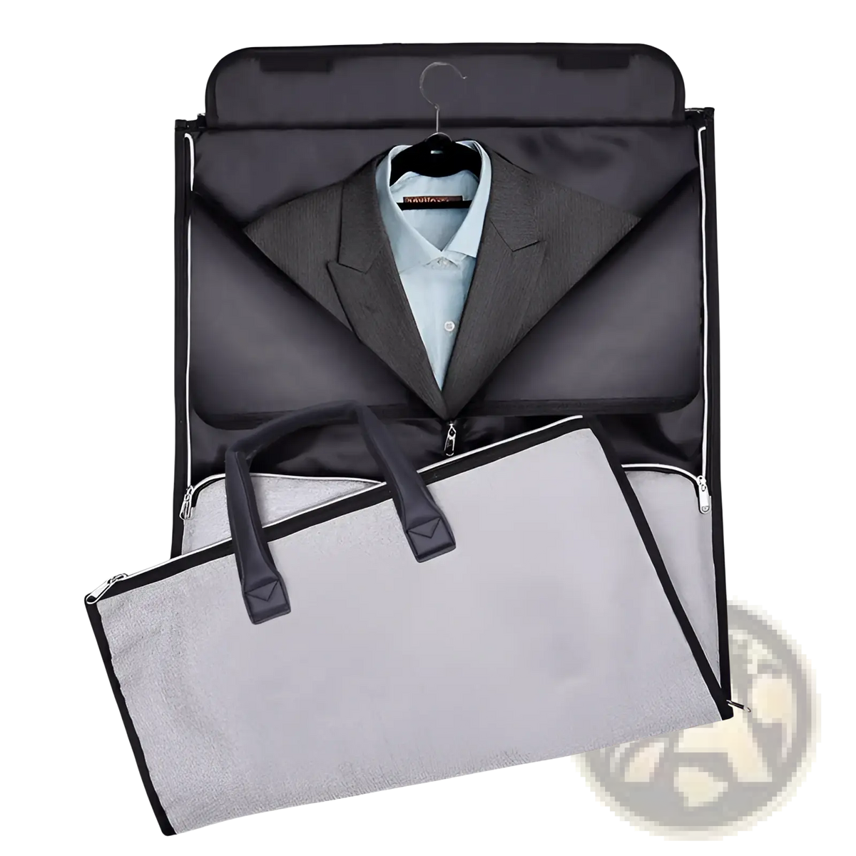 Convertible Garment Travel Bag with Shoe Pocket