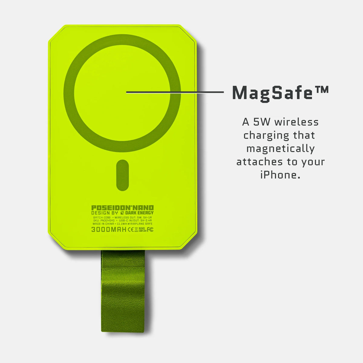 Dark Energy Poseidon Nano Magnetic Power Bank