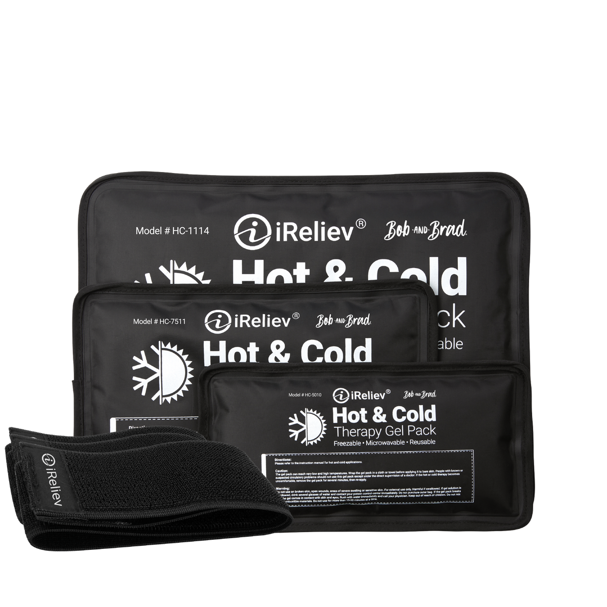iReliev Reusable Hot & Cold Therapy Gel Pack