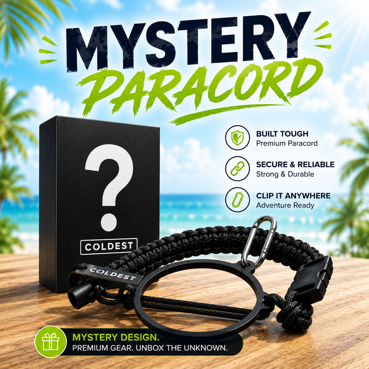 Coldest Paracord Bottle Handle